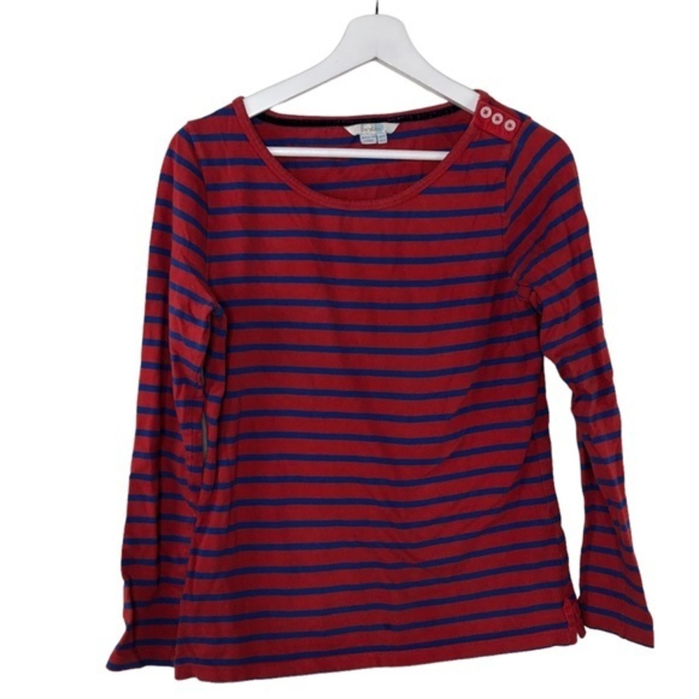 Boden Striped Long Sleeve Top Sweater